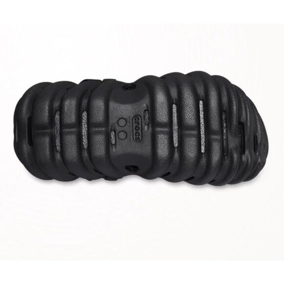 Crocs Echo Clogs Gray Kids Size 10 Like New- Toddler - Picture 2 of 9